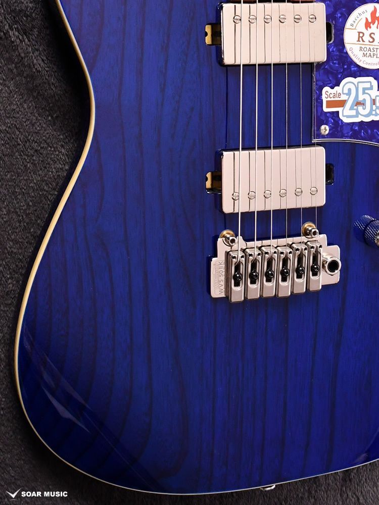 Bacchus バッカス エレキギター TACTICS24-ASH/RSM STB (BLUE PG