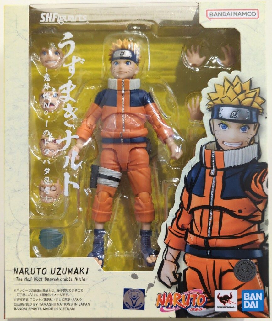 ら*ん様 SHFiguarts うずまきナルト意外性NO.1のドタバタ忍者フィギ レビュー】S.H.Figuartsうずまきナルト-意外性No.1のドタバタ忍者-