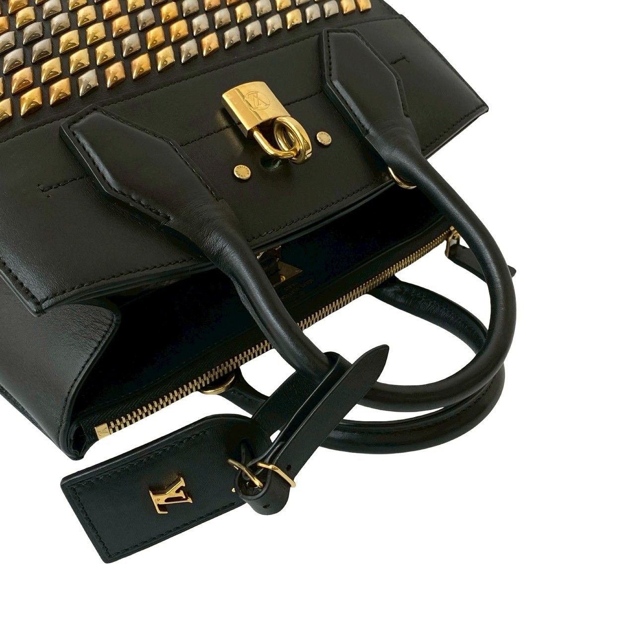 極 美品 LOUIS VUITTON ルイヴィトン シティ スティーマー PM スタッズ