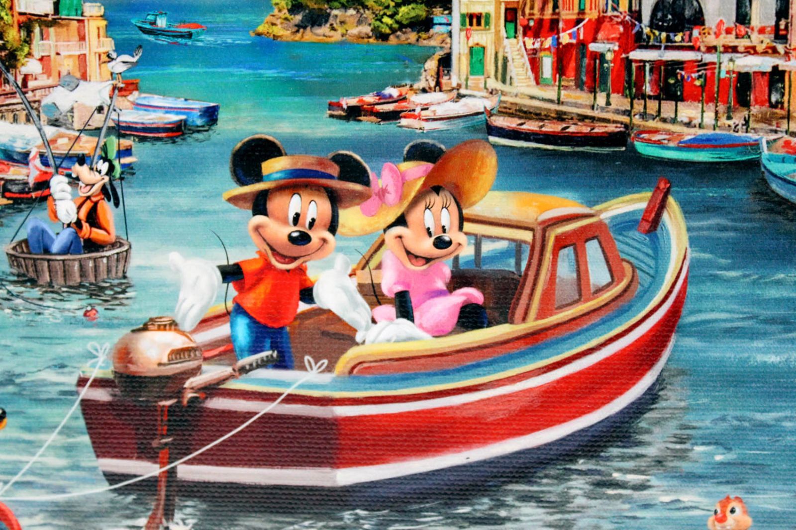 ディズニー/トーマス キンケード「ミッキー＆ミニー/イン