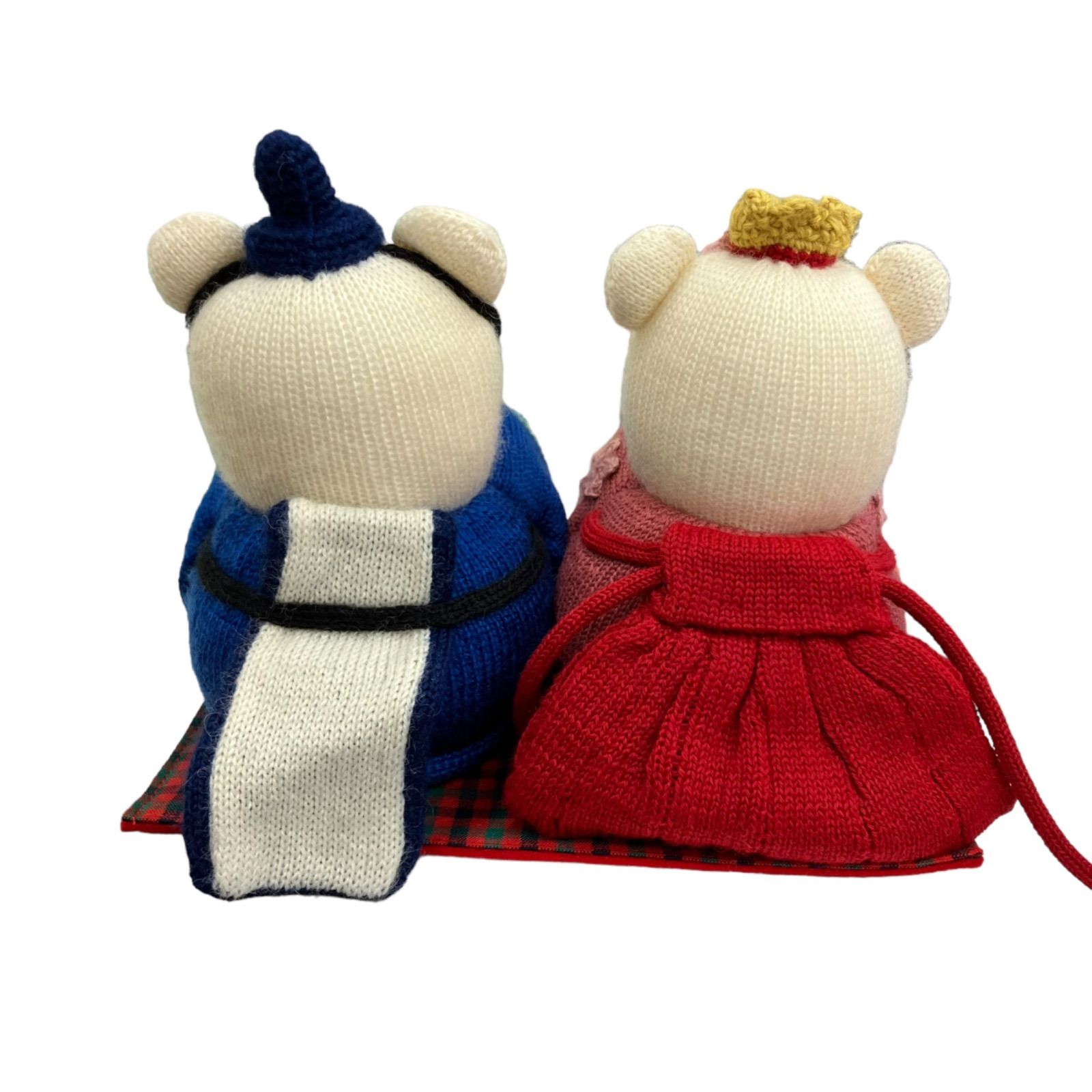 ファミリア　ひな人形　編みぐるみ ファミリアひな人形編みぐるみ