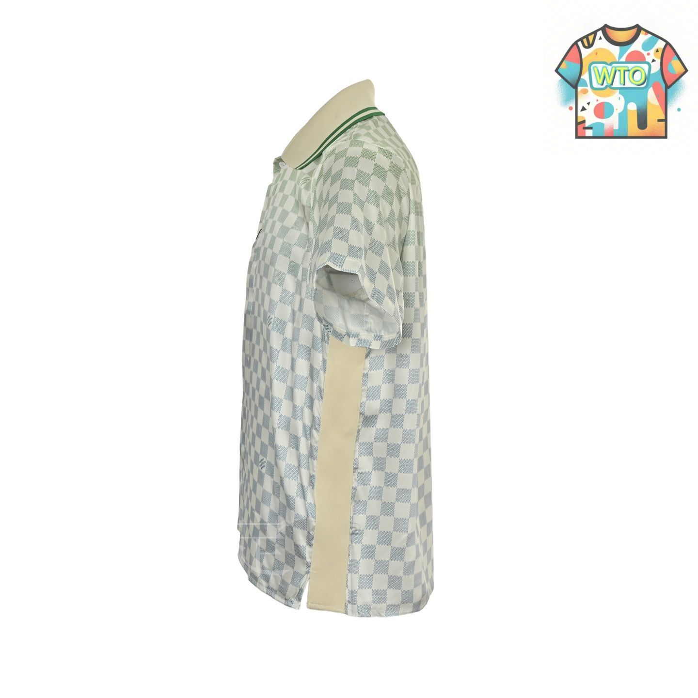 LOUIS VUITTON チェック柄ポロシャツLサイズ LV ルイヴィトン LOUIS VUITTON チェック シャツ XL サイズ9