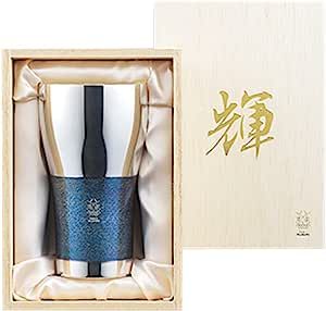 4営業日で発送 タマハシ TAMAHASHI 輝 純銅ビアタンブラー 銀古美 KG-04