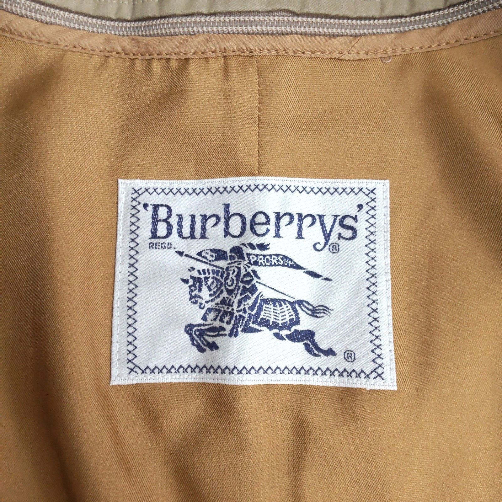 80s-90s/三陽商会製/Vintage☆Burberrys【バーバリー】トレンチ