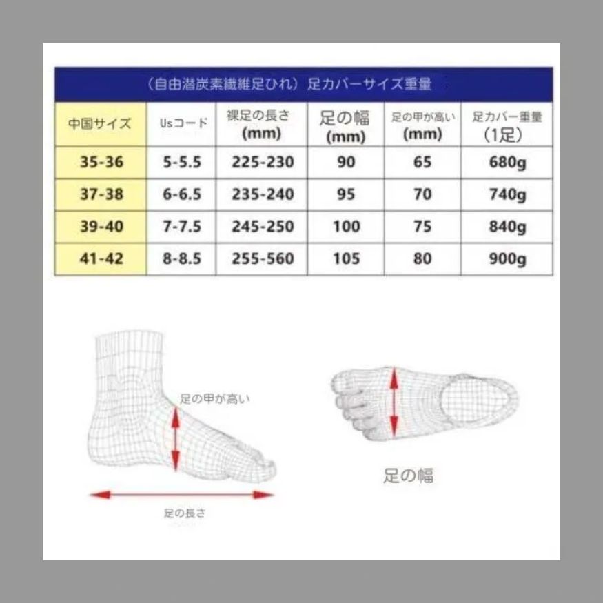 自由潜水PP水かき深潜り 長水かき純炭素繊維自由潜水水かき
