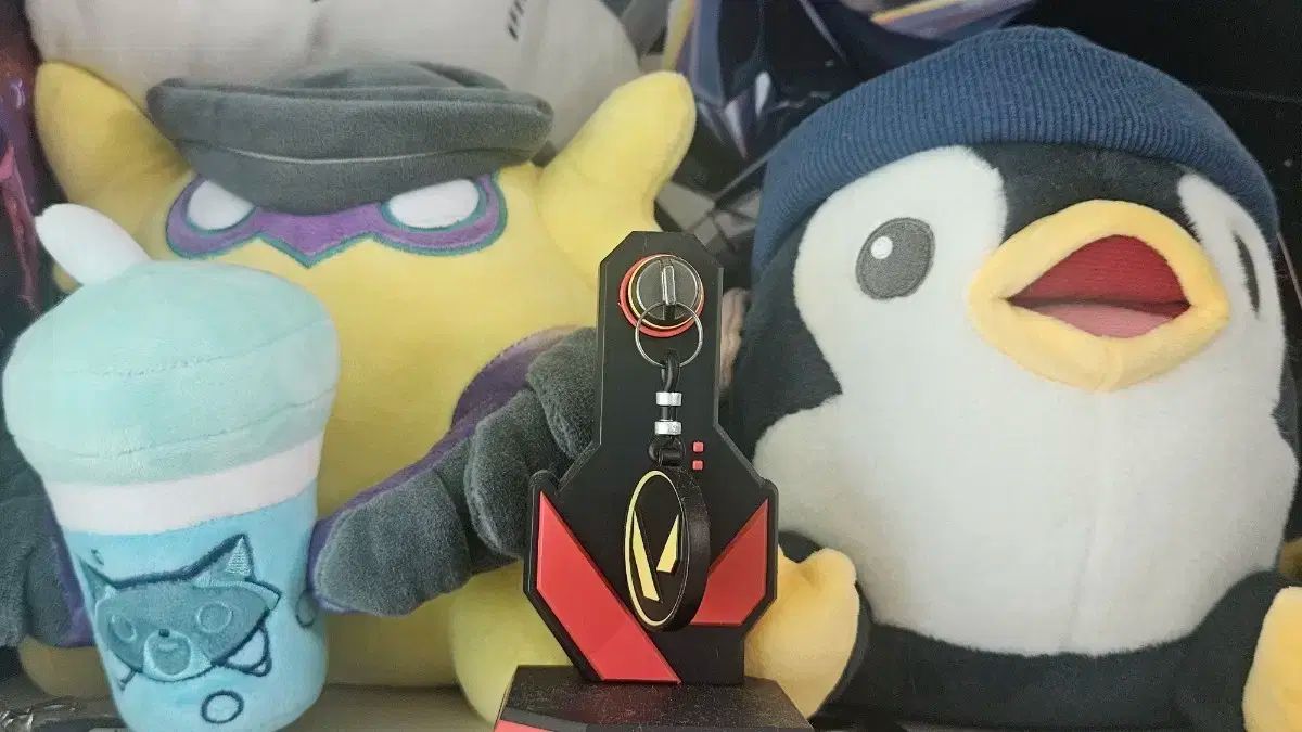 バロラント ロングパッド 人形 キーリング グッズ