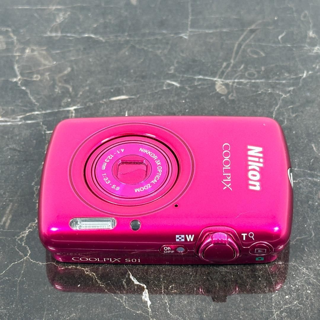 Nikon COOLPIX S01 ピンク ニコン クールピクス コンパクトデジカメ