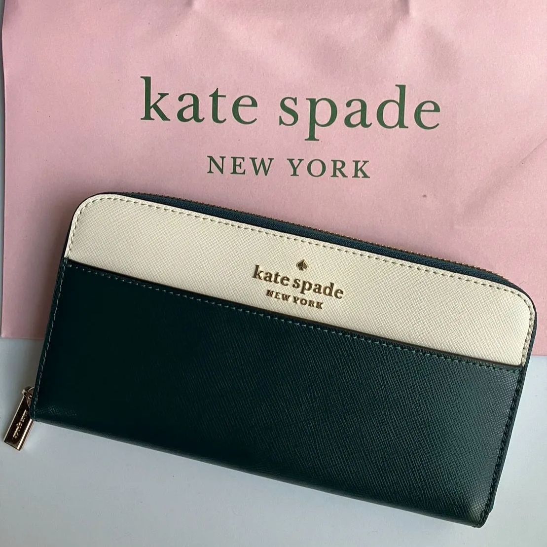 【大人気低価】ケイトスペード（kate spade） 長財布 レア商品　アメリカ直営店購入 小物