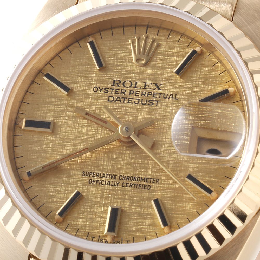 ロレックス ROLEX 69178用 プレジデントブレス コマ 3コマ イエロー