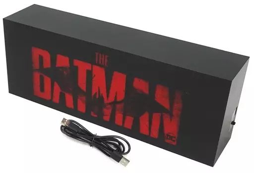 美品 ライトボックス『THE BATMAN－ザ・バットマン－』ロゴ