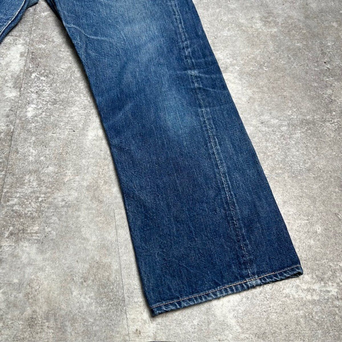 バ*ク様 ウェアハウス 1001XX デニムパンツ レザーパッチ W34 L34 WAREHOUSE&CO. ウエアハウス 15周年記念モデル 15th Lot.1001ZXX W34
