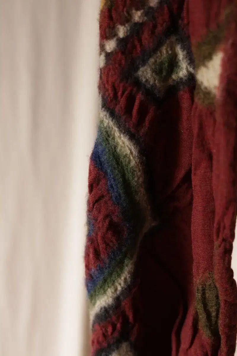 KAPITAL キャピタル 縮絨ウール マフラー ストール KAPITAL キャピタル 縮絨ウール 村キャべマフラー