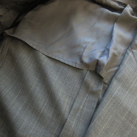 Christian Dior MONSIEUR グレー ジャケット Vintage Christian Dior Monsieur Wool Blazer Single Breasted