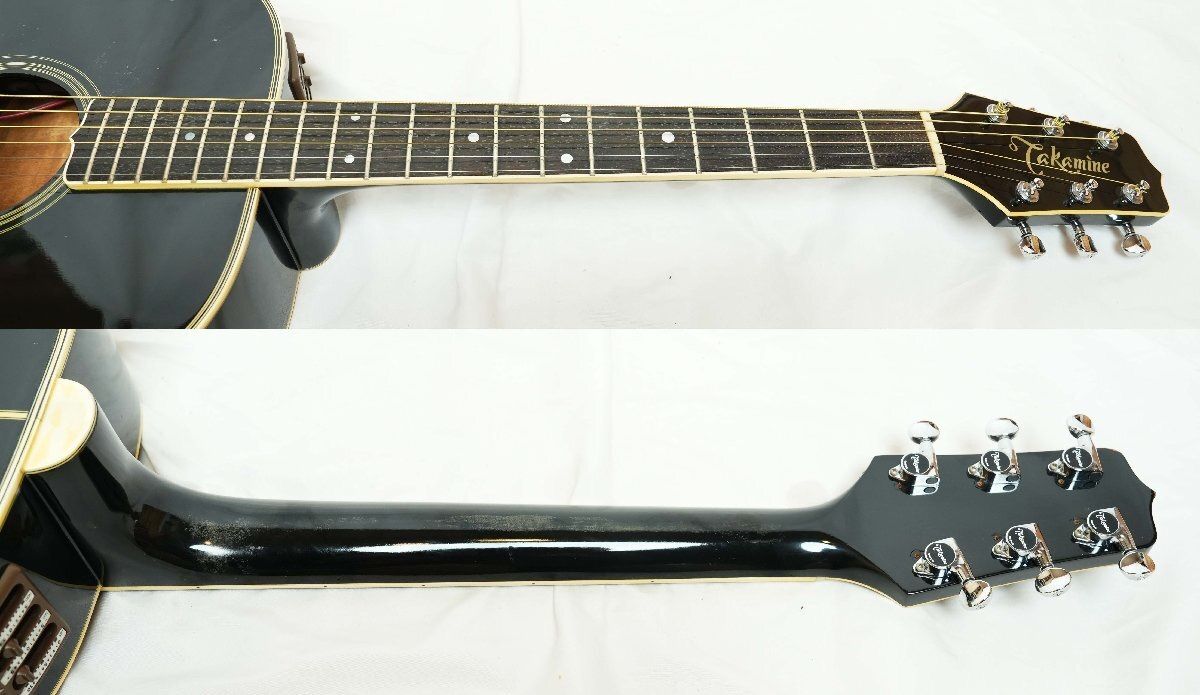 Takamine アコースティックギター pt 105 Electric Acoustic Guitar Takamine PT-105 BL Black 80s Made