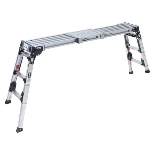 アルインコ ALINCO 伸縮天板 伸縮脚付足場台 上部操作式 VSX1409RX 足裏感知板 折りたたみ式