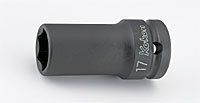 差込角 : 12.7mm_二面幅 : 31mm コーケン 1/2(12.7mm)SQ. インパクト6角セミディープソケット(薄肉) 31mm 14301X-31