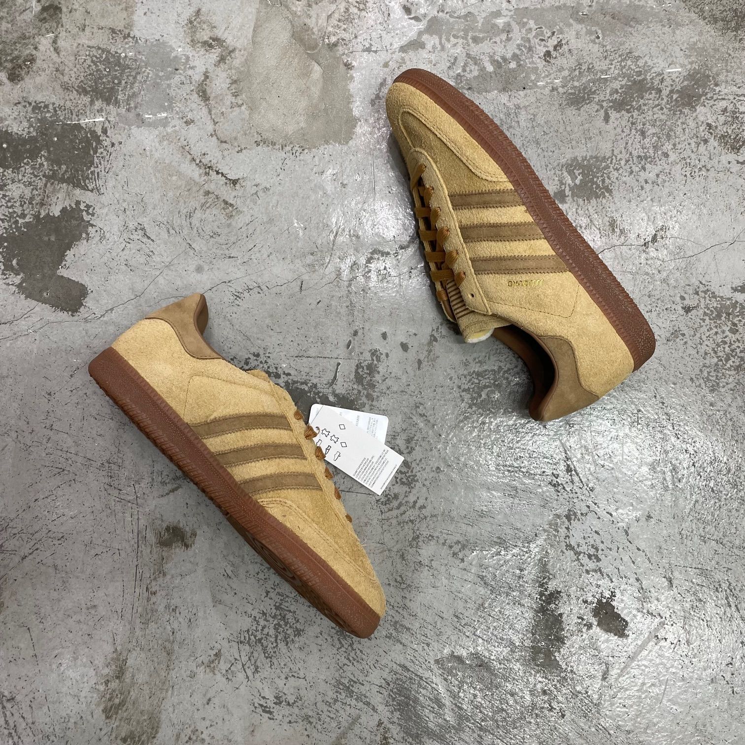 新品 JJJJOUND ADIDAS SAMBA TOBACCO ID8709 タバコ サンバ スエード 