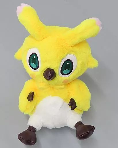 中古】ぬいぐるみ ふかもこラッピー ぬいぐるみ 「セガ ラッキーくじ