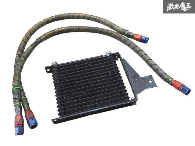 漏れ無し!! オイルクーラー コア ホース セット RPS13 180SX にて使用 S13 S14 S15 シルビア R32 R33 R34 スカイライン GT-R A31 棚2B1