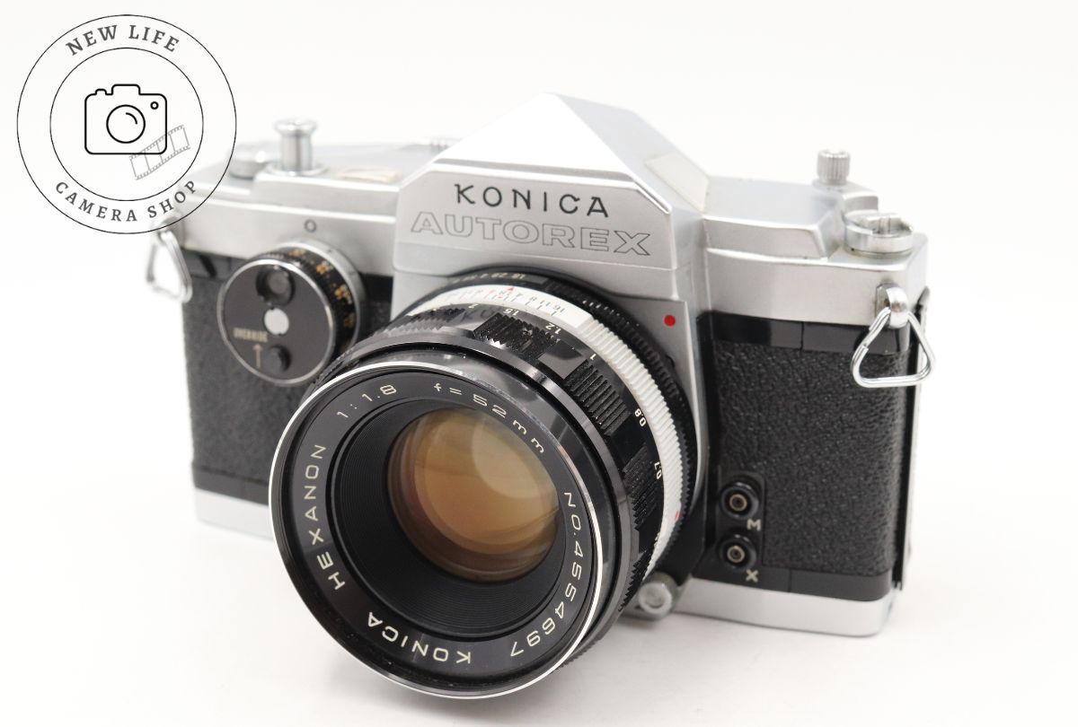 KONICA AUTOREX 一眼レフカメラ コニカ KONICA オートレックス AR52/1.8 サイトウカメラ：カメラ