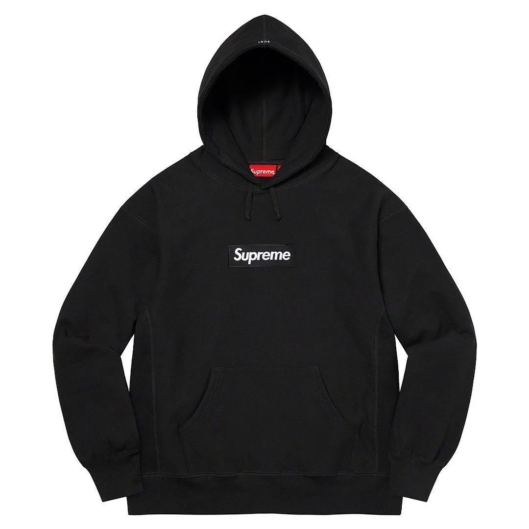 Supreme Box Logo Hooded Sweatshirt Black M - メルカリ