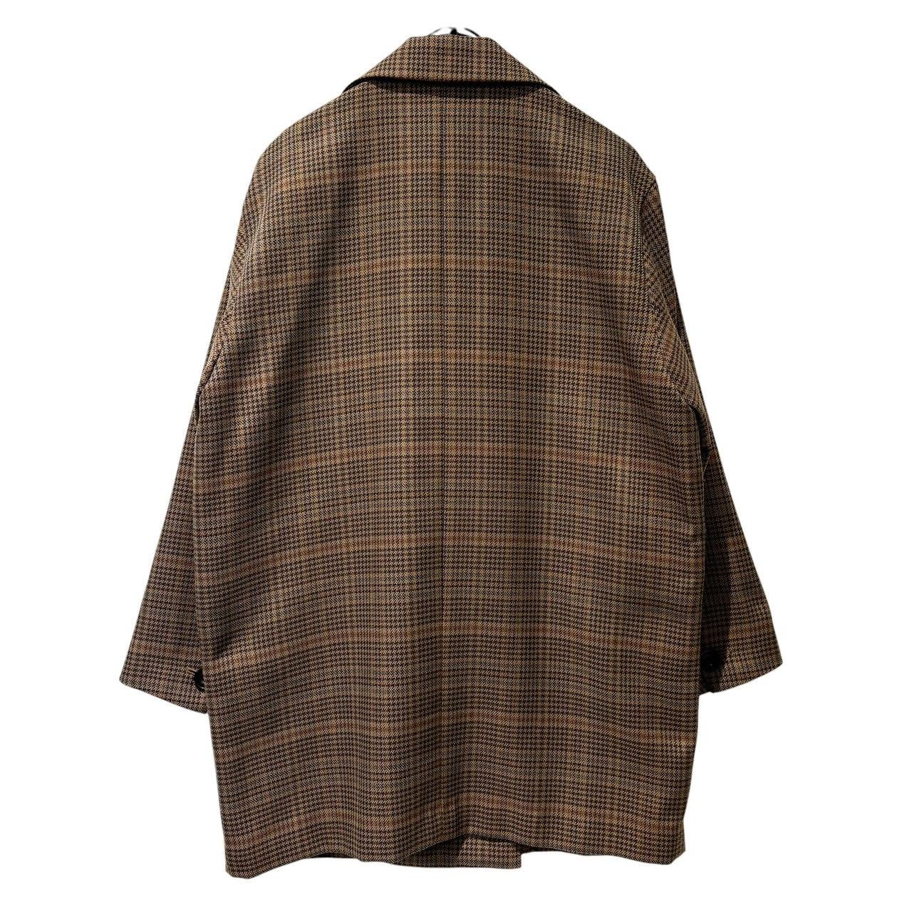 スローブイエナ　チェック　ブラウン　コート SLOBE IENA（スローブイエナ）の「チェックミドルコート（その他
