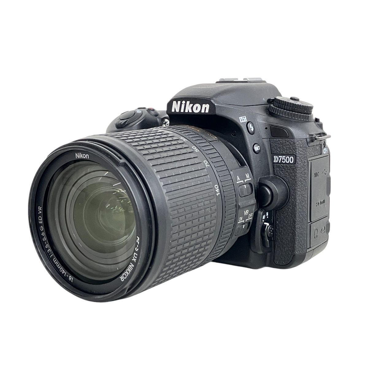 Nikon ニコン D7500 一眼デジタル ボディAF-S NIKKOR 18-140mm F3.5-5.6 G ED VR レンズキット カメラ 良好 K9911335