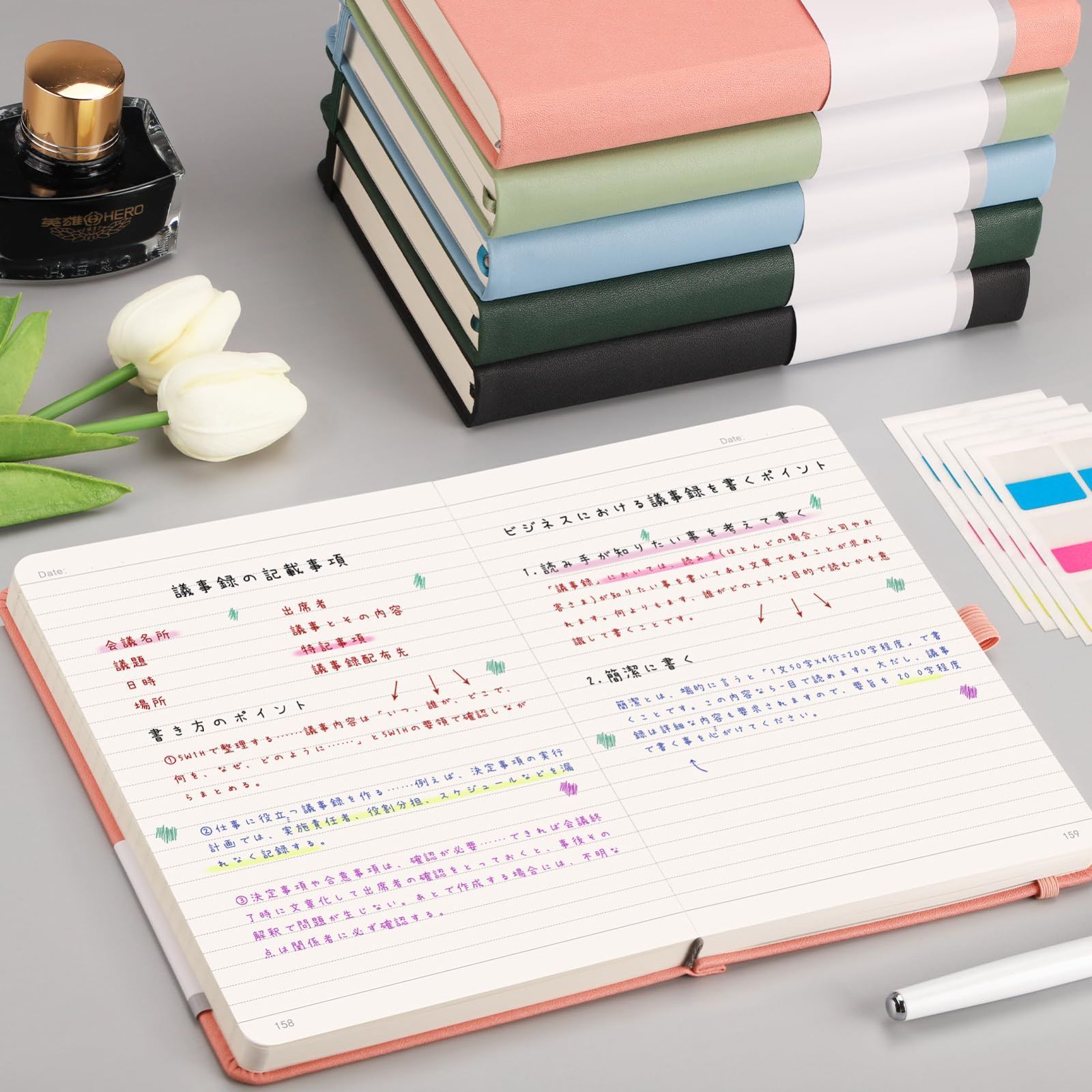 特価商品】仕事ノート 大学 ノート g/m2上質紙、ビジネス cm）、100
