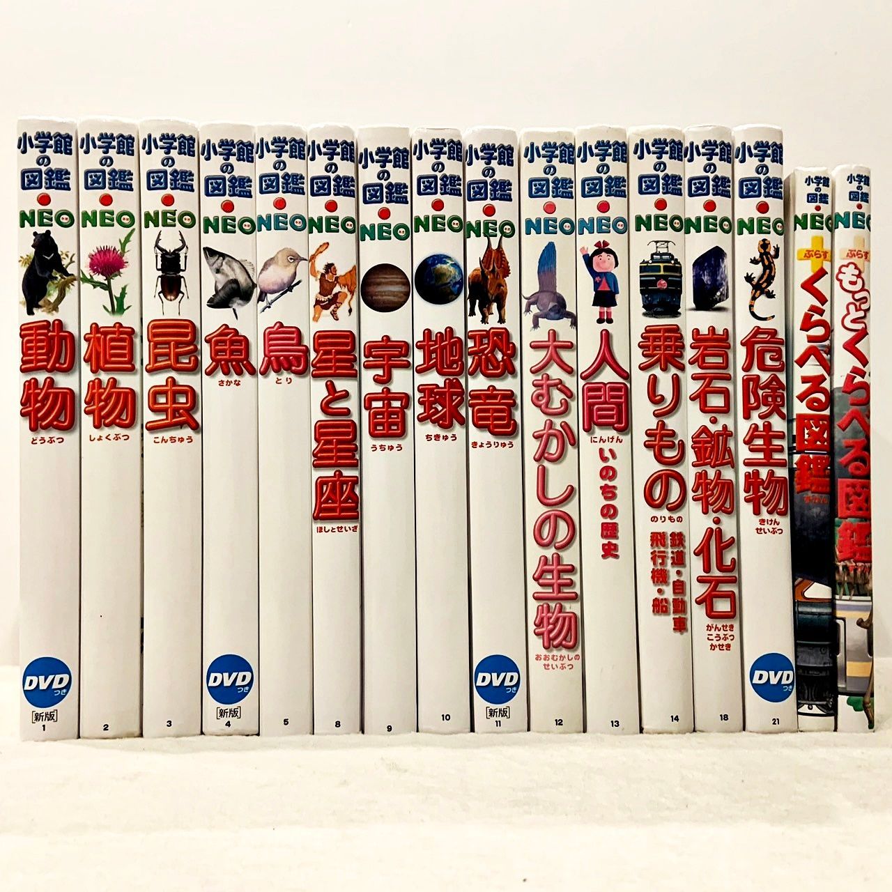 小学館の図鑑Neo 16冊セット 小学館の図鑑NEO 16冊セット 小学館 クラフトブック 昆虫