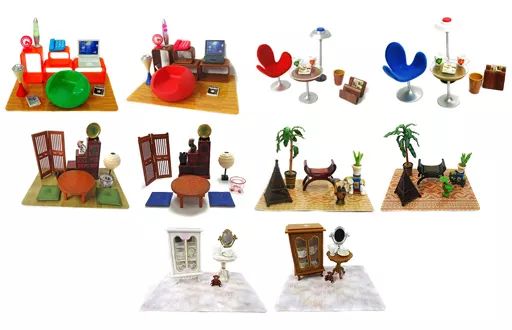 食玩　トレーディングフィギュア　全10種セット 「MYスタイルコレクション こだわりルームコレクション」 中古】食玩 トレーディングフィギュア 全10種セット 「MY