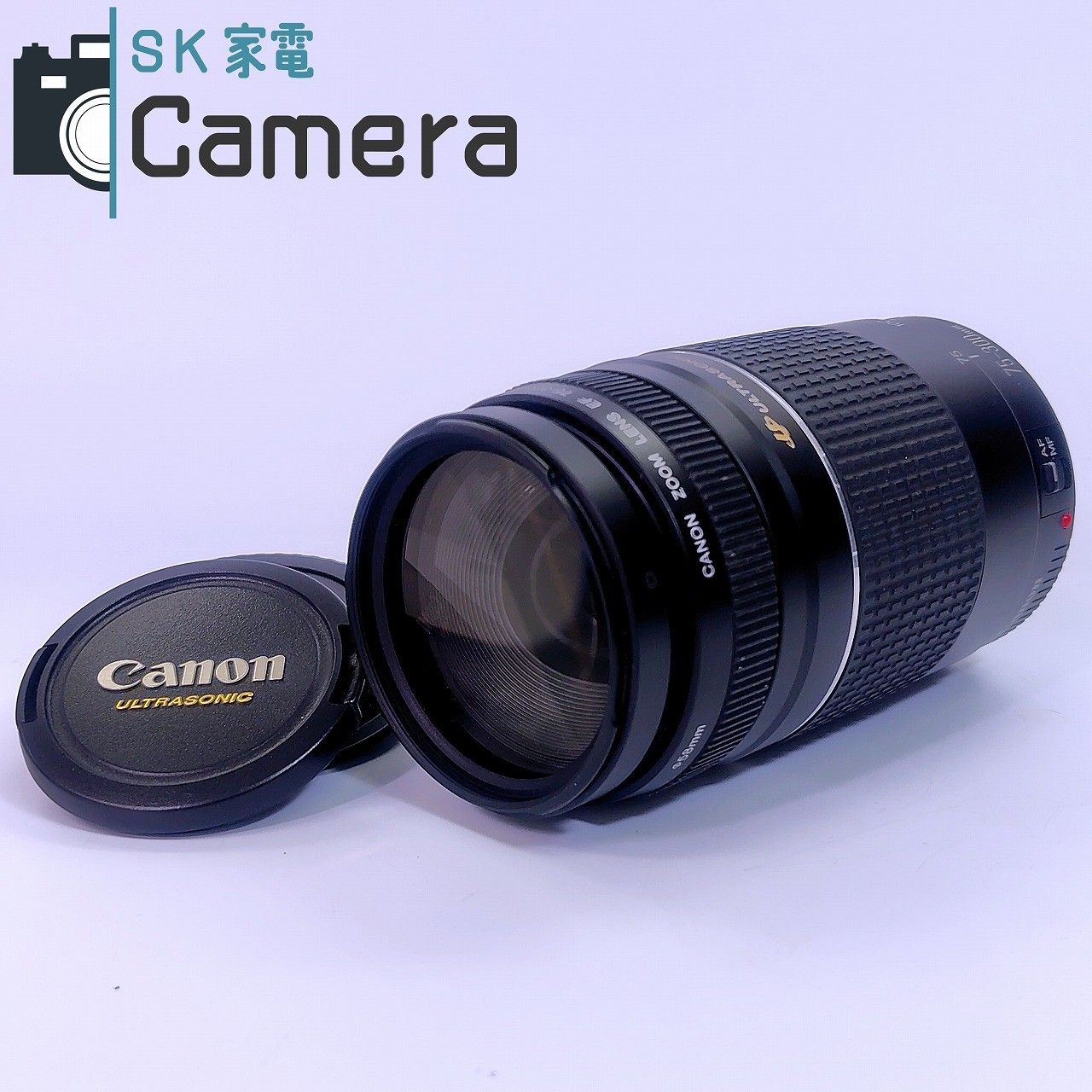 Canon EF 75-300ｍｍ F4-5.6 III USM キャノン キャップ 付 21