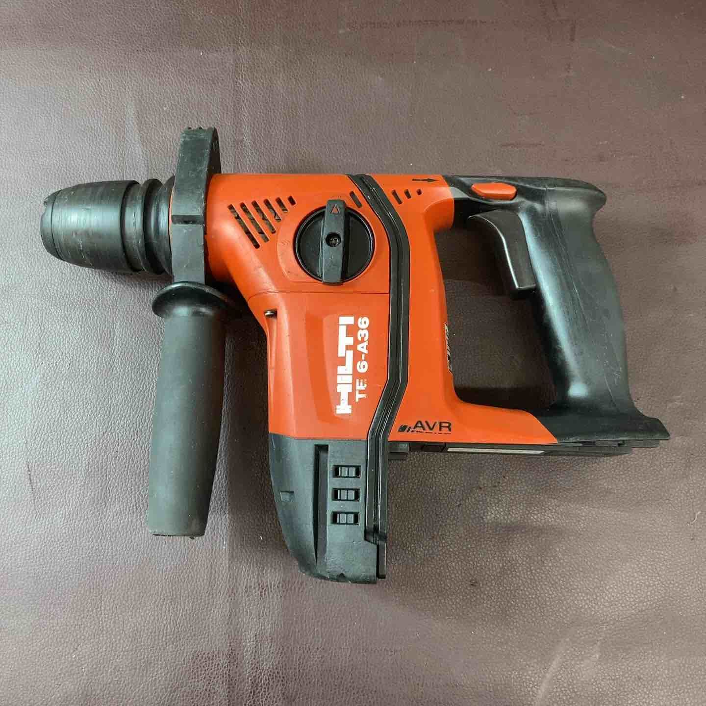 【新でん】 HILTI 充電式ハンマードリル TE6-A 本体のみ【中古】 ヒルティ36V充電式ハンマドリルTE6-A☆中古☆格安スタート！