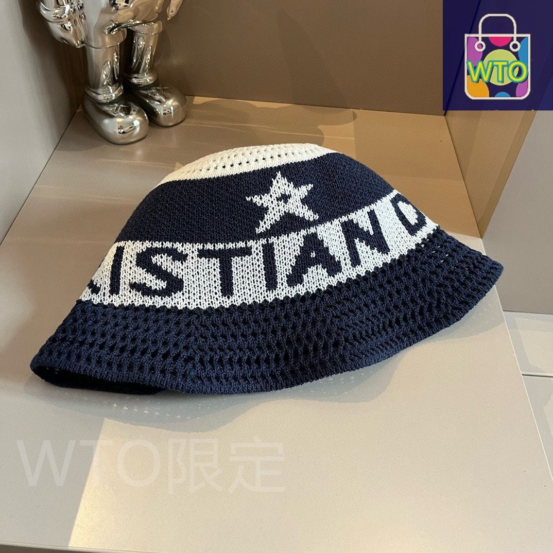 Christian Dior 帽子（その他） ベージュx紺 4202225E0020 Dior - ○新品/正規品○ DIOR GREEK キャスケット キャップ CD