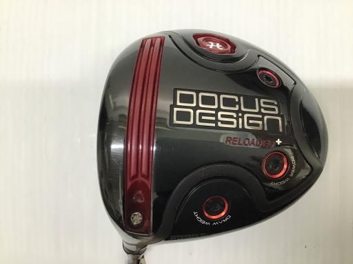 DOCUS DOCUS DESIGN RELOADED ブラック 1W ドライバー DR DOCUS RADAR フレックスS メンズ 男性用 右利き 右用 Cランク ゴルフクラブ