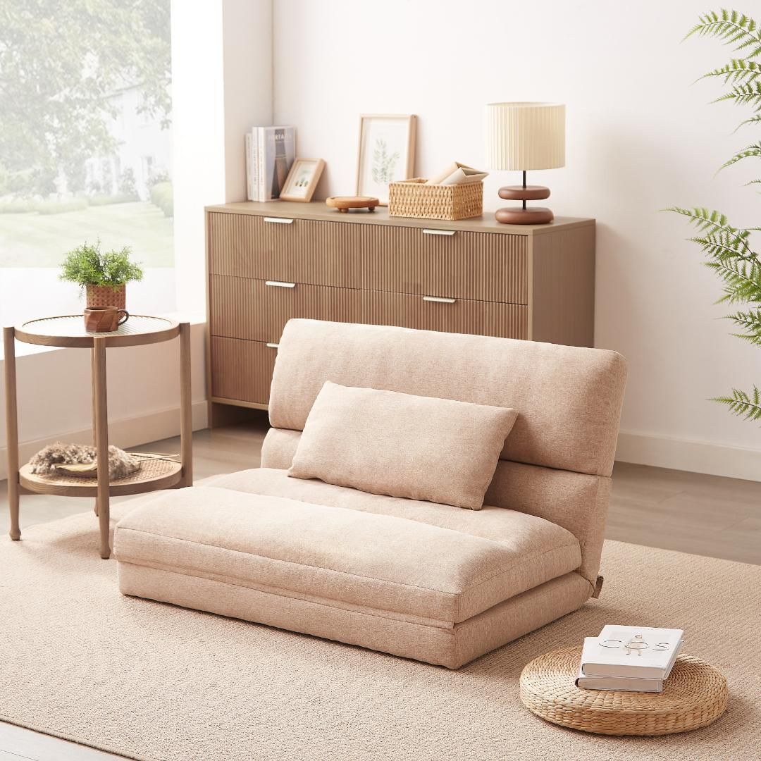 折りたたみ ソファベッド 座椅子 幅103cm 2人掛け ソファ リクライニング Amazon｜Jujwooo 折りたたみ ソファベッド 座椅子 幅103cm 2人