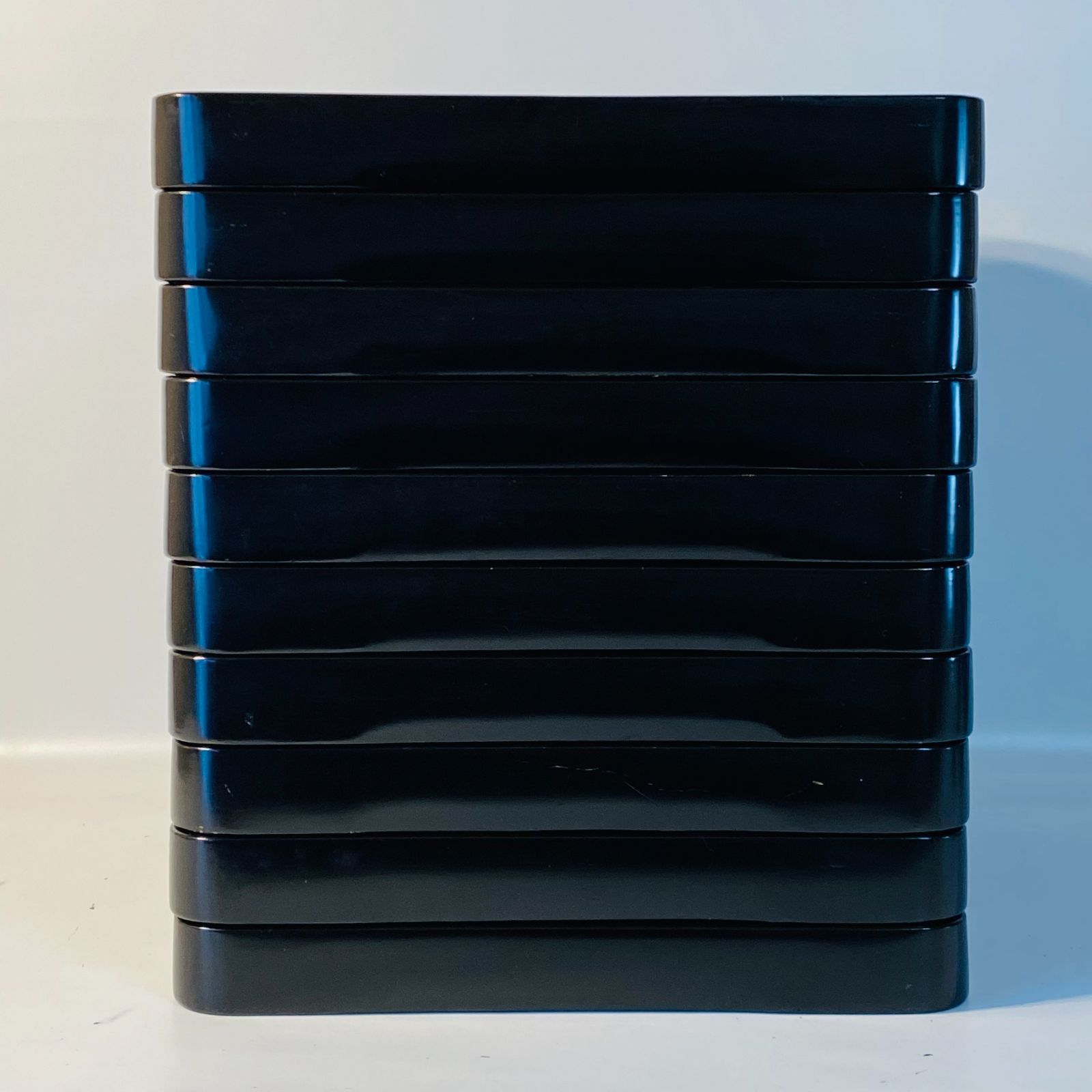 御膳 木製 漆器 松鯉絵 金蒔絵 10客セット 膳 お膳 会席膳 懐石膳 二度塗