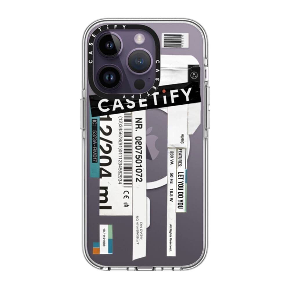色:】CASETiFY クリアケース iPhone 14 Pro - Case - メルカリ
