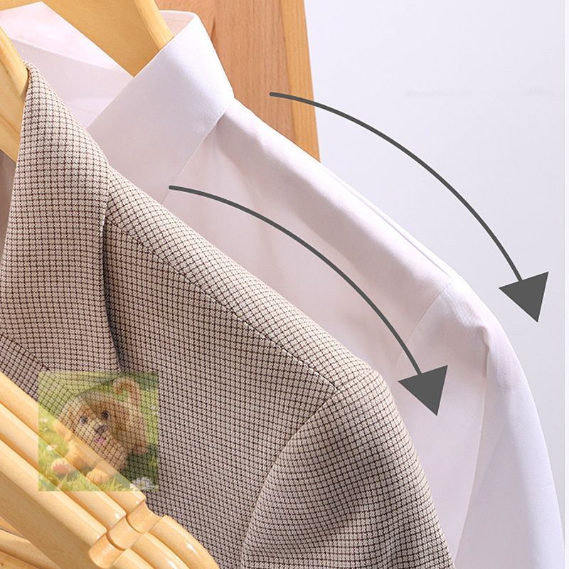 新入荷 上質 木製ハンガー 衣類ハンガー 20本セット 洋服