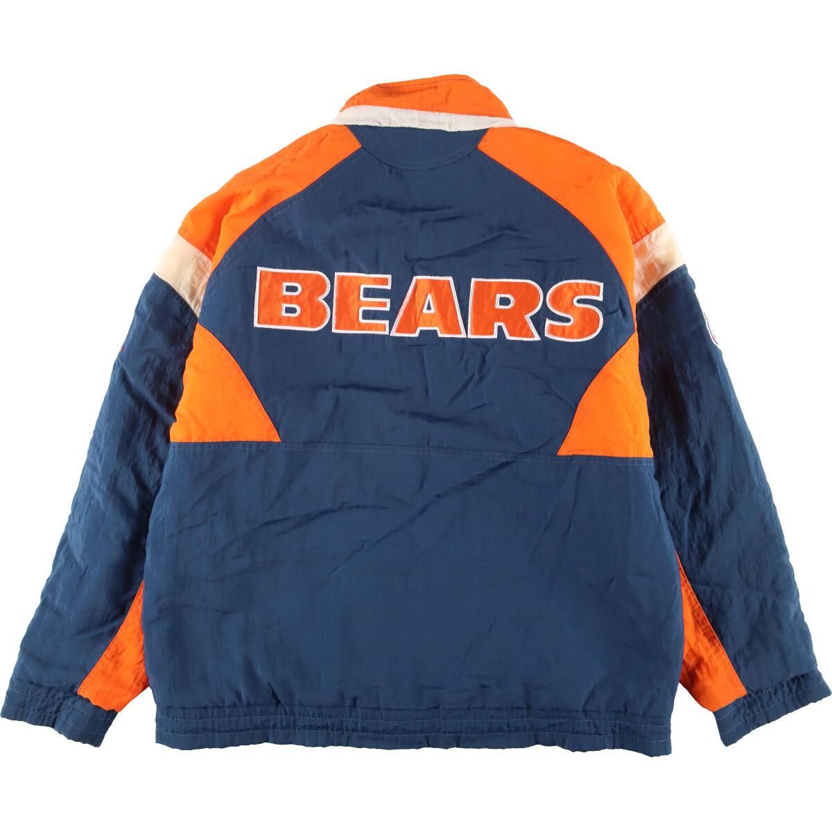 販売用アペックス　NFL BEARS ベアーズ　ジャケット　刺繍　中綿　紺白 ジャケット・アウター