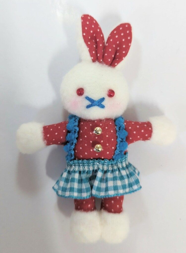 うさぬい オダニミユキ様 うさぬい（茶ピンク）オダニミユキさま