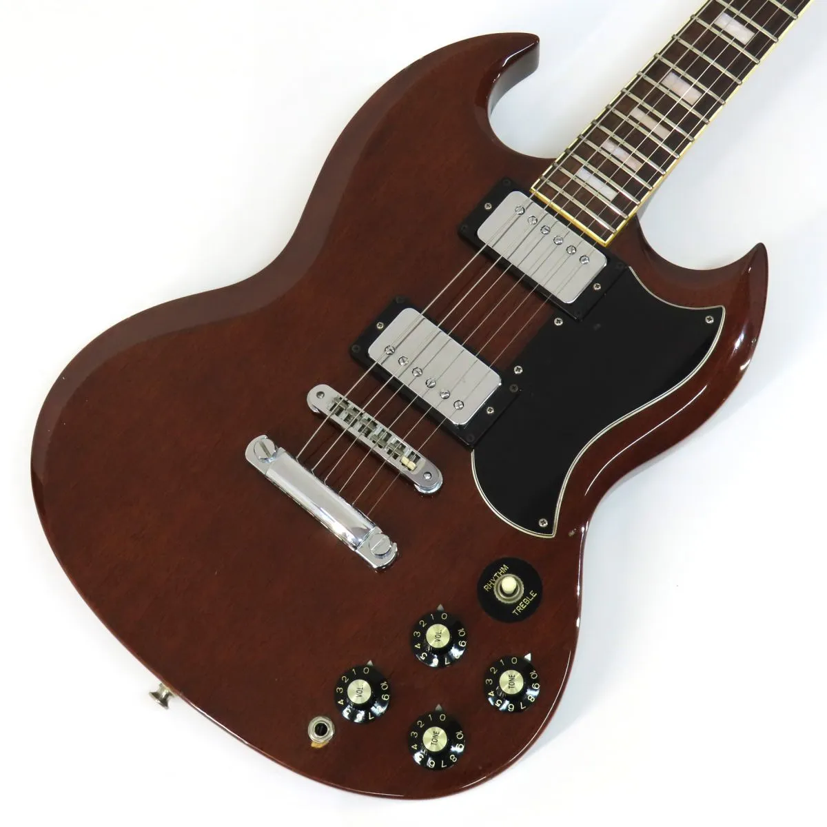 【希少】Aria Pro Ⅱ SL-420 SGタイプ エレキギター Aria Pro II アリアプロ2 SL-420 ウォルナット SGタイプ エレキ