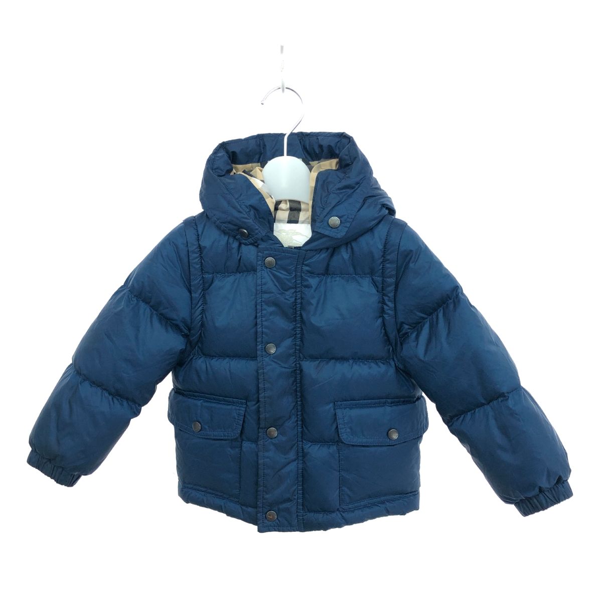 BURBERRY キッズ コート ネイビー
