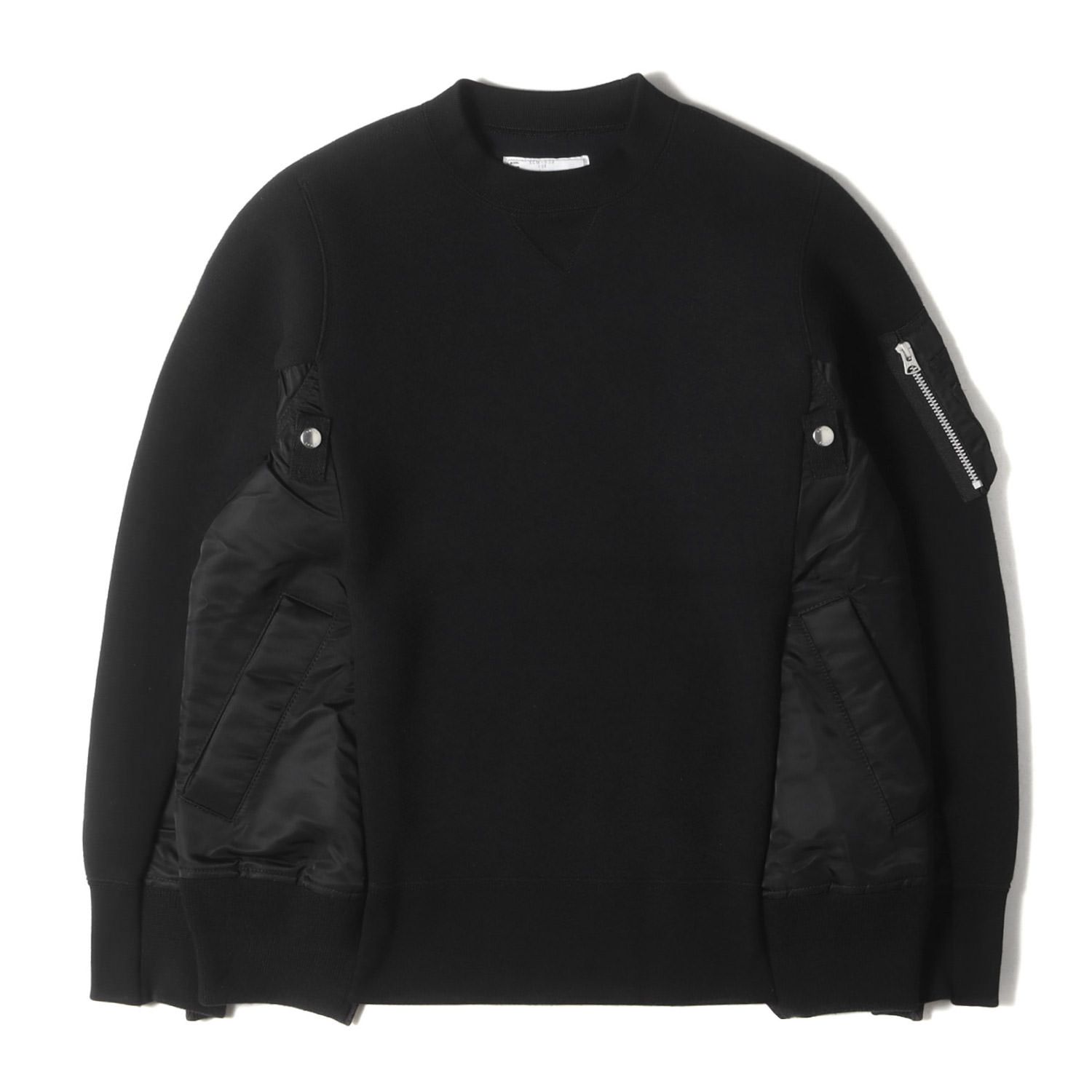 Sacai サカイ ジャケット サイズ:1 / 20SS MA-1ドッキング ス スポンジ 