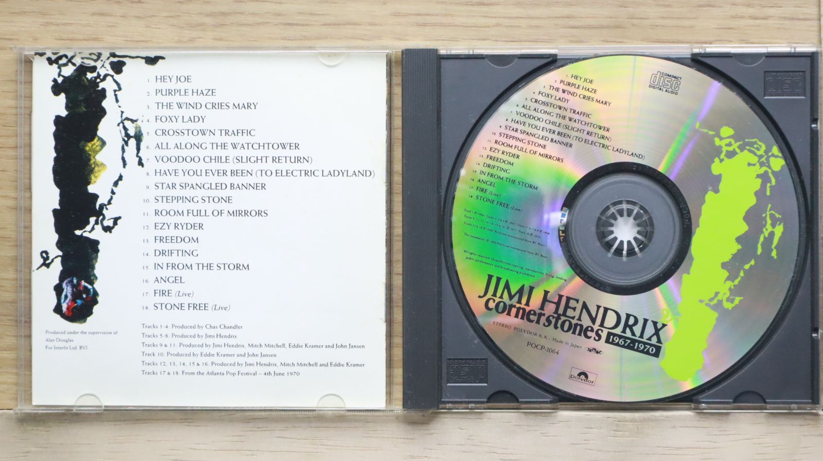 国内盤CD☆ジミ・ヘンドリックス/Jimi Hendrix□ ジミ