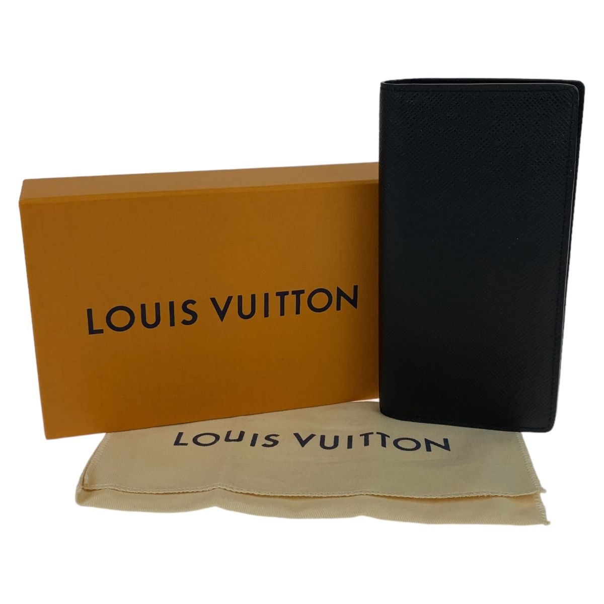 美品 LOUIS VUITTON ルイヴィトン ポルトフォイユ ブラザ NM ノワール  