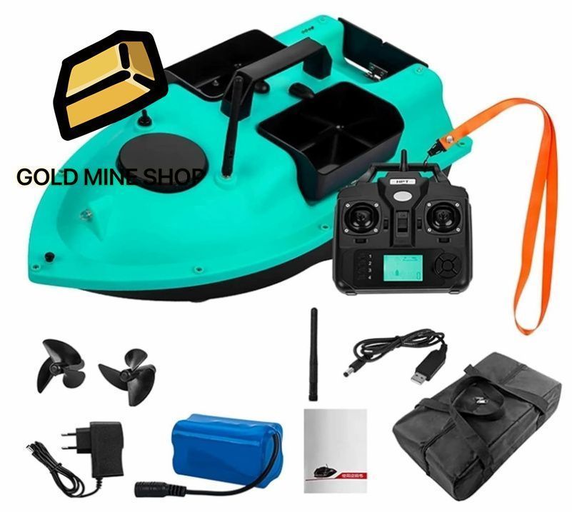 RC 餌ボート、500 メートル GPS 測位リモコン釣り餌ボート、3