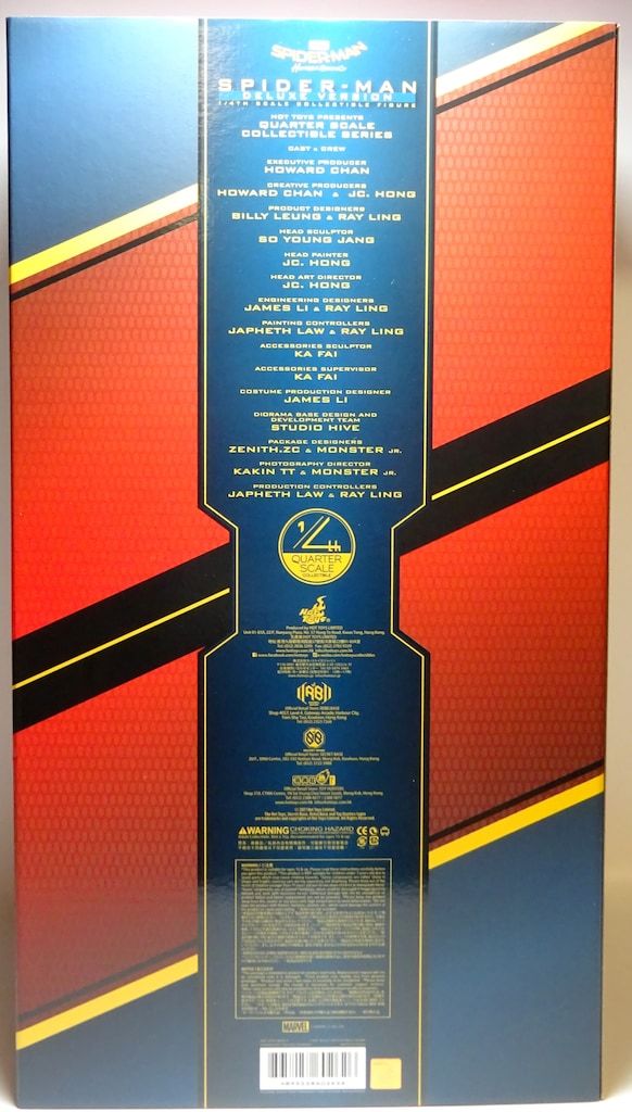 HOTTOYS 1 4 QUARTER SCALE SPIDER MAN DELUXE VERSION QS015
