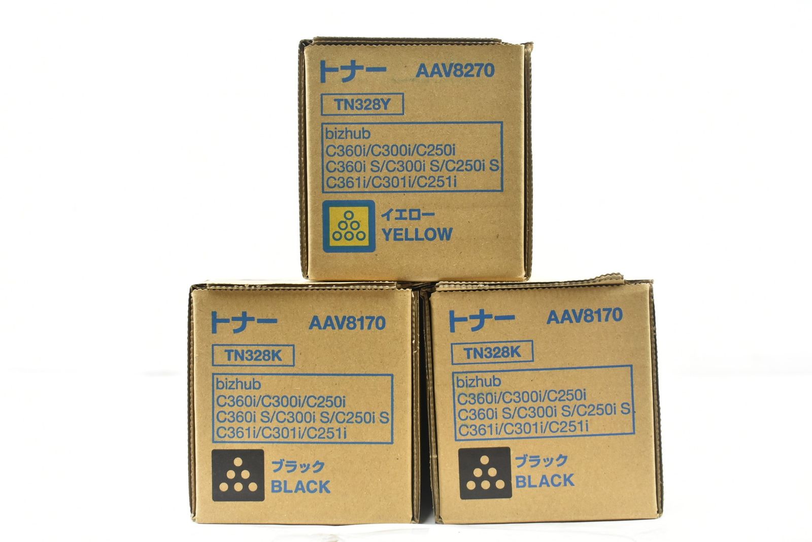 コニカミノルタトナーTN328 3本 コニカミノルタ トナー TN328 3本