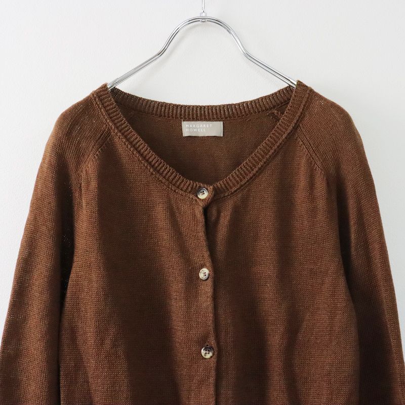 【美品】23モデル　カシミヤ　MARGARET HOWELL カーディガン　M 2466291284.jpg?1735105427