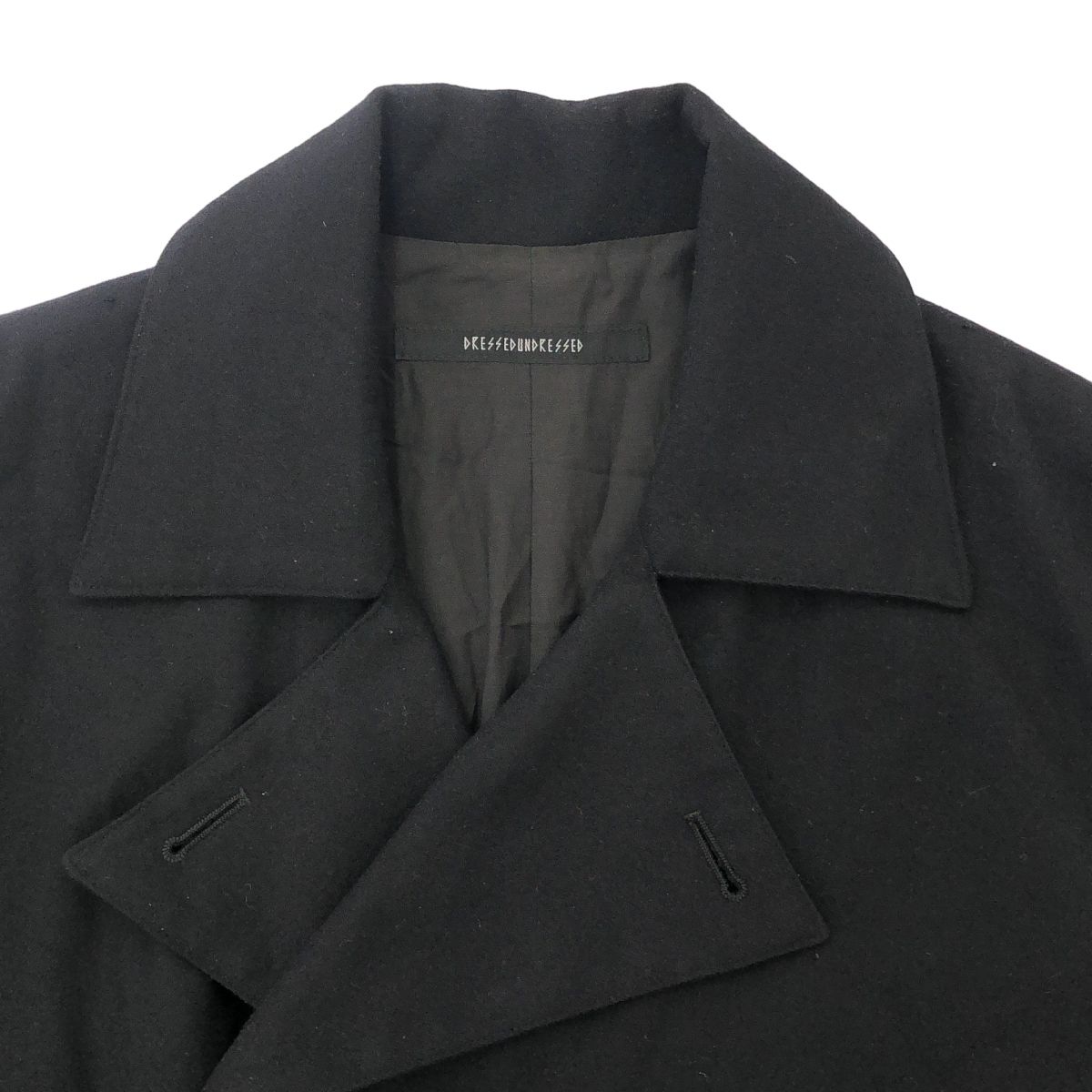 DRESSEDUNDRESSED ドレスドアンドレスド ウールカシミヤトレンチコート